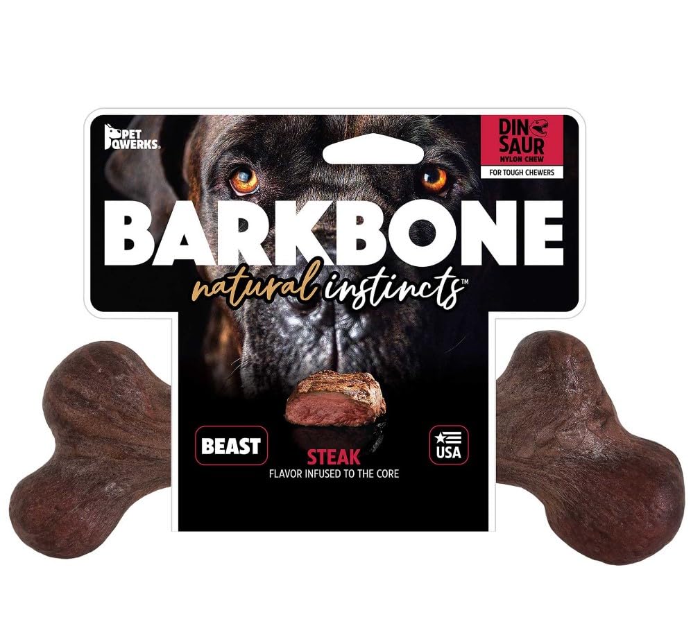 Pet Qwerks rongement-dentaire-nylon, contribue au nettoyage dentaire durant le jeu.