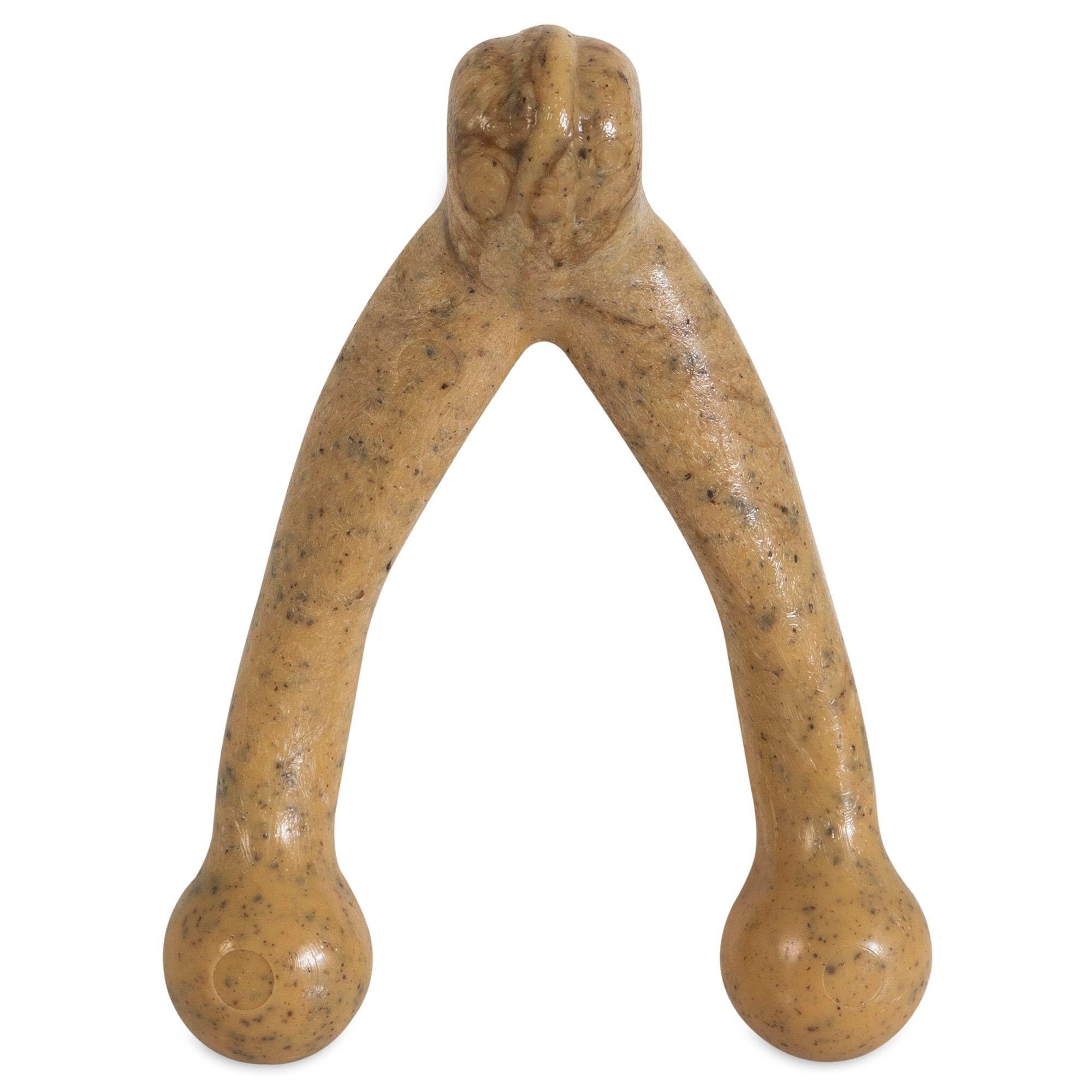 Pet Qwerks Wishbone BarkBone aide à la dentition et au brossage mécanique