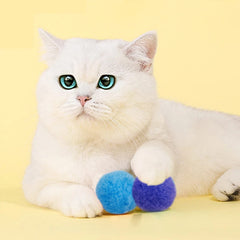 Balles sans cloche Pet Show, jeu calme et agréable pour chats.
