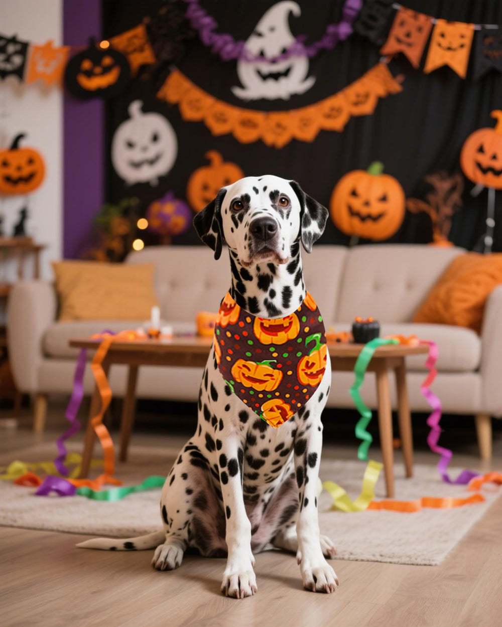 PET SHOW bandana bonbons: couleur et gaieté pour les sorties quotidiennes et les moments câlins.