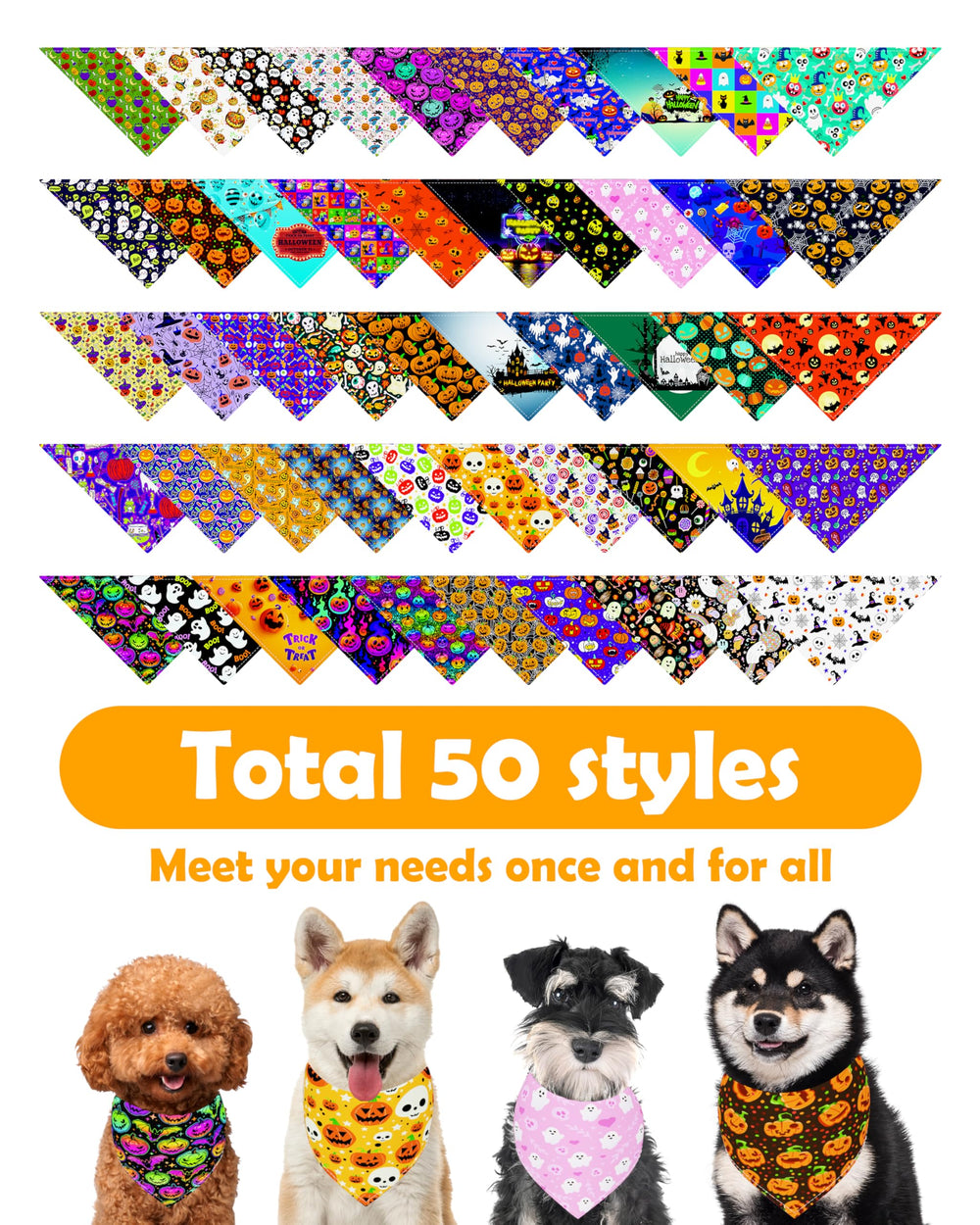 PET SHOW bandana crâne: style percutant pour des jeux et des séances photos.