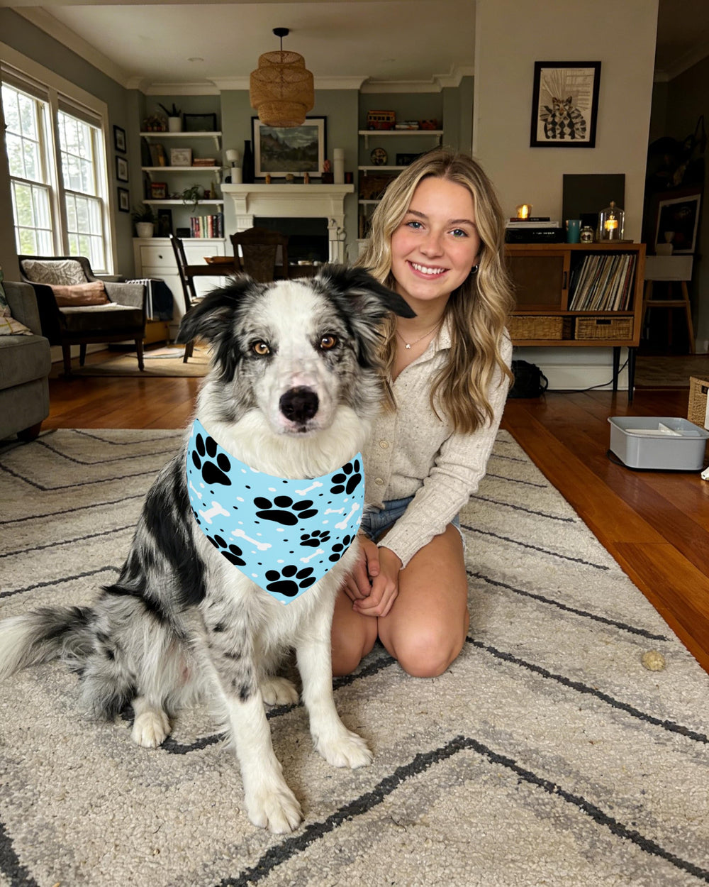 PET SHOW bandanas 100 exemplaires, option économique pour partager avec amis.