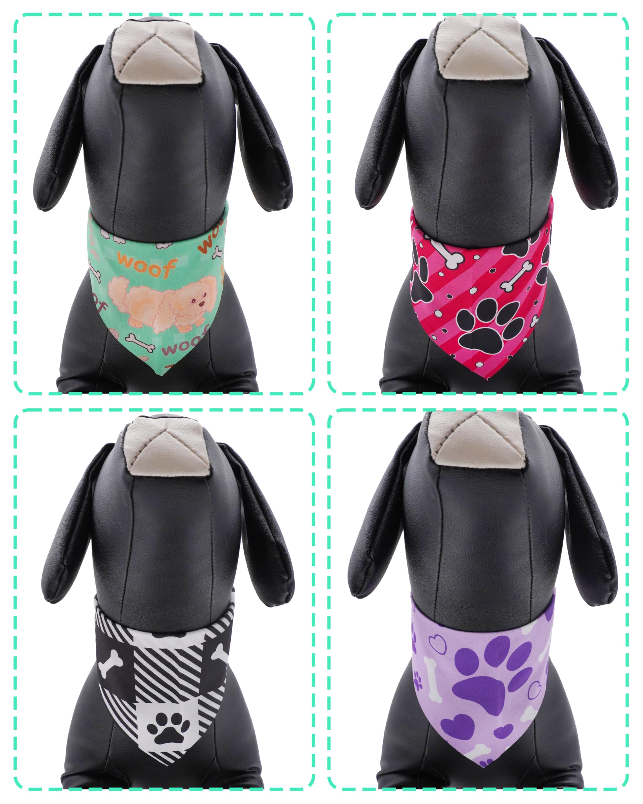 PET SHOW bandanas tailles petites-moyennes-grandes, adaptées à tous les chiens.