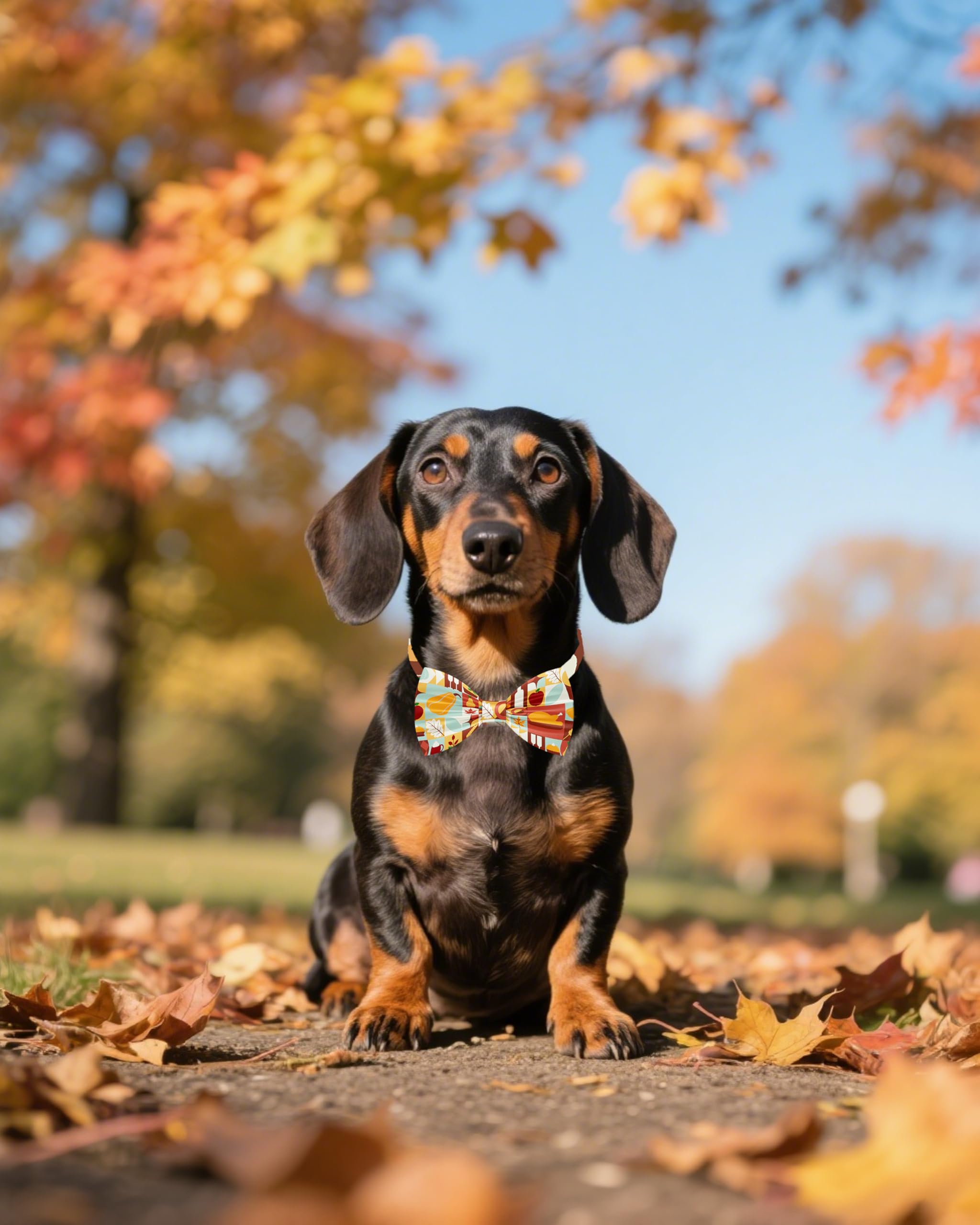 PET SHOW ensemble cravates automne chien, réglables pour toutes les tailles.