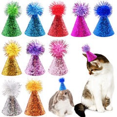 PET SHOW chapeau mini chat vert, parfait pour une séance photo festive