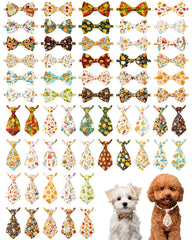 PET SHOW noeuD papillon automne chien, parfait pour les photos festives.