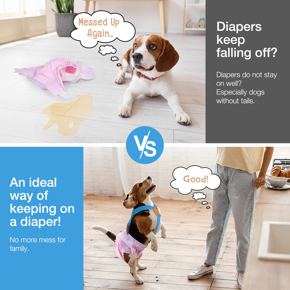 Pet Soft bretelles pour chien, sangles douces et extensibles pour le confort