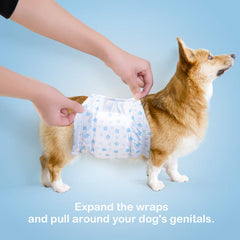 Pet Soft design avec ceinture élastique pour un habillage rapide et confortable.