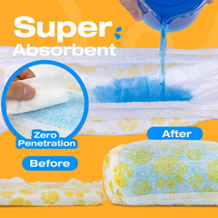 Pet Soft couches-diap absorption-rapide pour éviter les fuites rapidement.