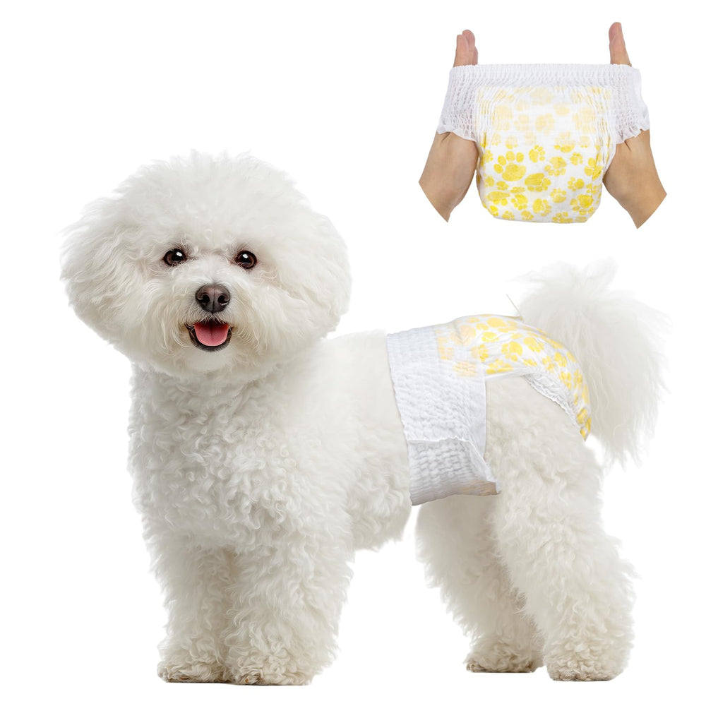 Pet Soft couches-diap petite-emballage pour petits chiens, présentation pratique et compacte.