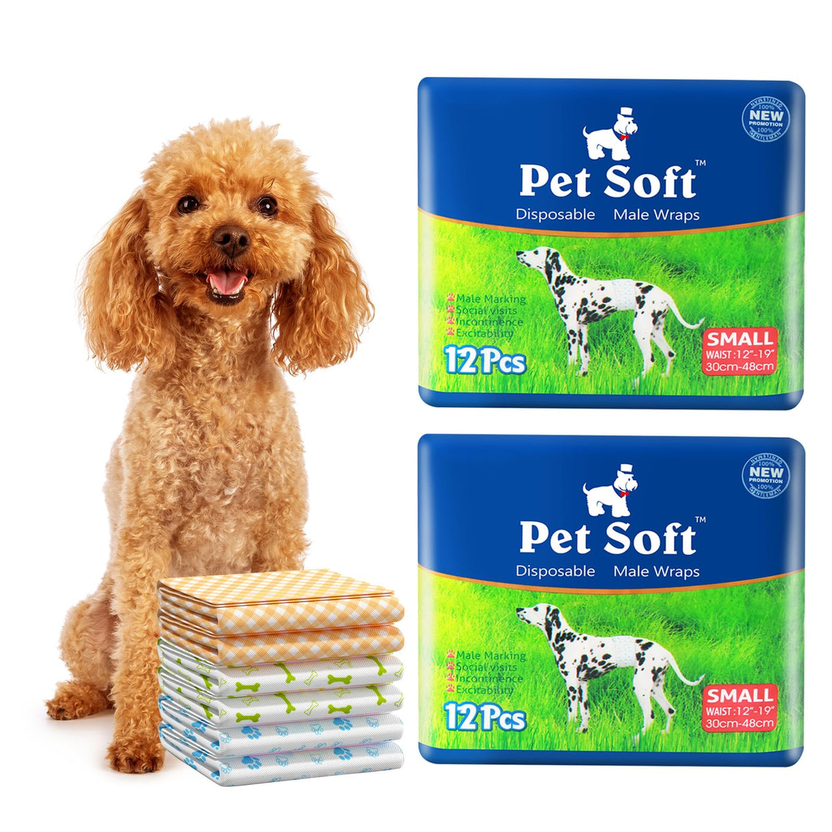 Pet Soft emballage-produit: vue claire de l'emballage pour achat pratique.