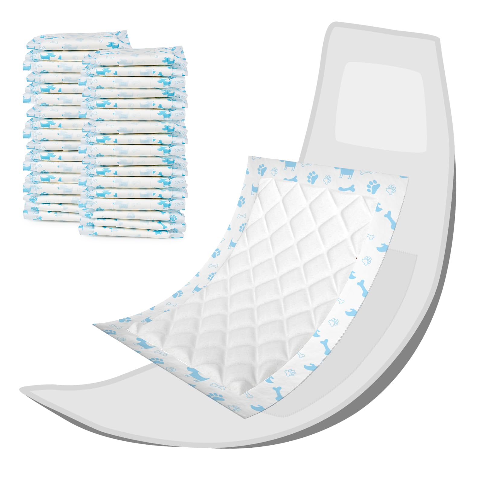 Pet Soft emballage clair facilitant le réapprovisionnement et l'identification rapide
