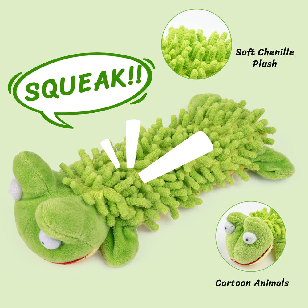 Jouet chenille coloré Pet Soft, parfait pour le jeu interactif et la mordillure.