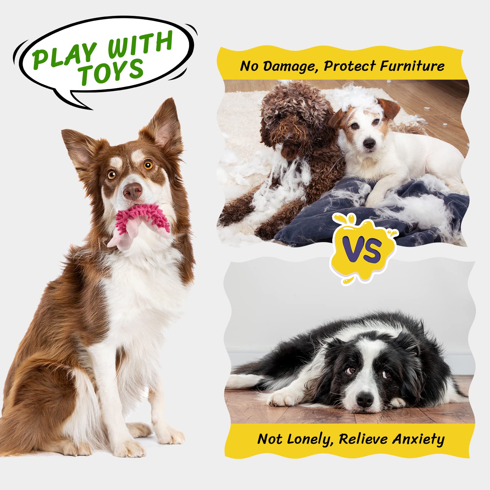 Jouet chien interactif Pet Soft, idéal pour variations de jeux et dégustations d’énergie.