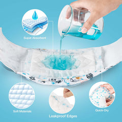 Cœur super absorbant Pet Soft Liner Booster pour absorption renforcée.