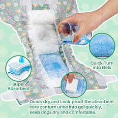 Pet Soft noyau superabsorbant, protection fiable contre les fuites.