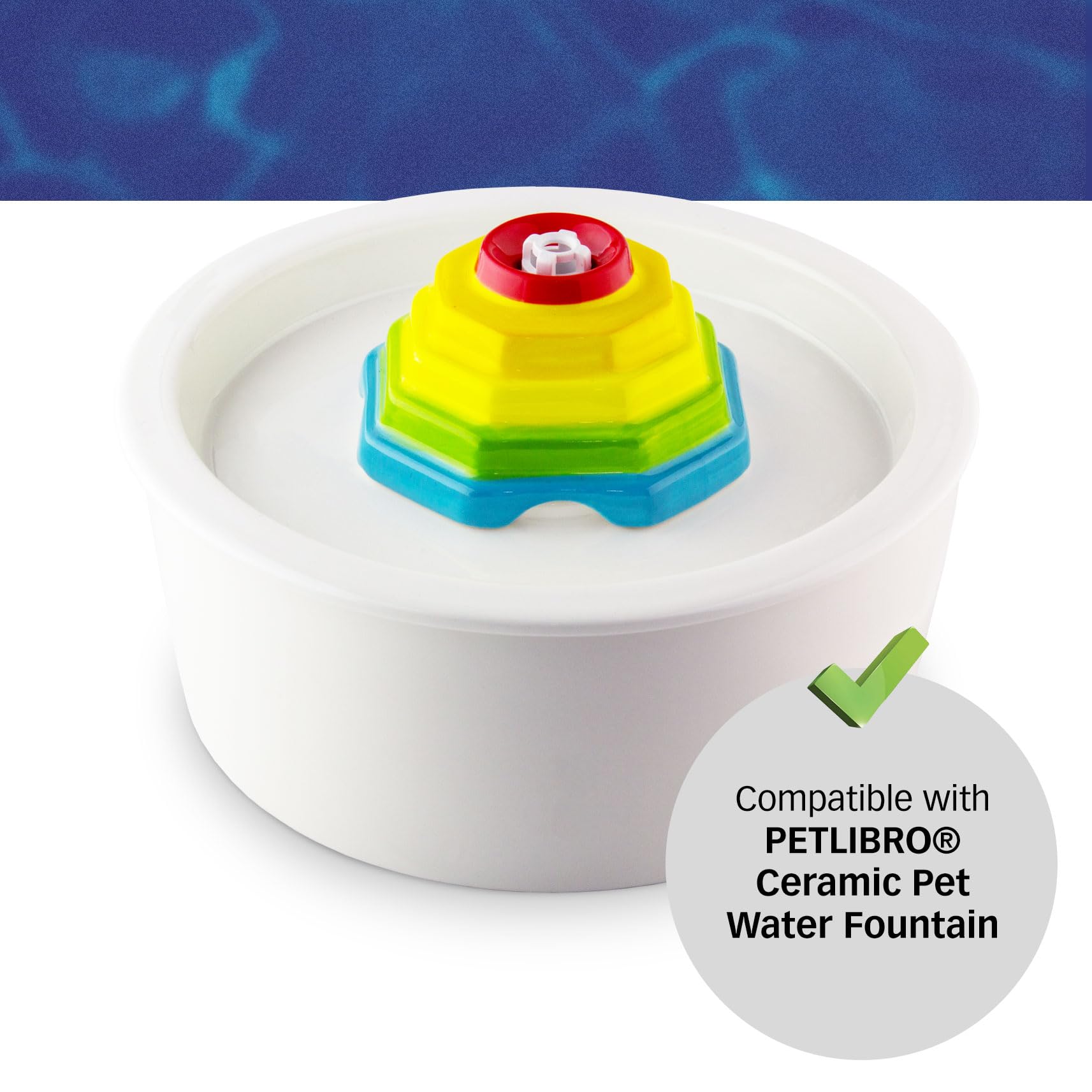 PET STANDARD compatibilité PETLIBRO 50oz : adapté à la fontaine PETLIBRO 50oz/1.5L