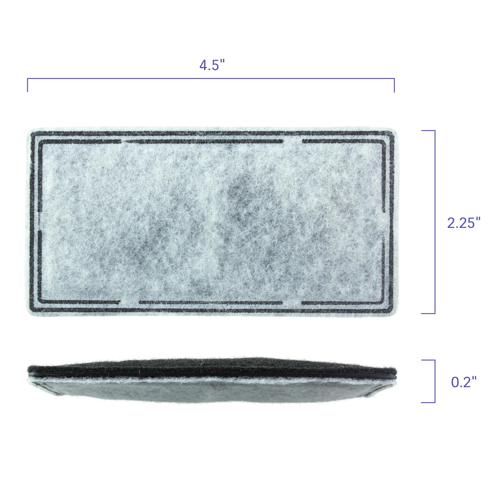 PET STANDARD double-filtration coton-carbon pour une eau plus nette.