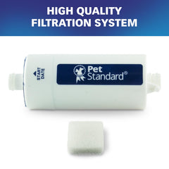 PET STANDARD filtre-ultrafiltration CATCARE offre une eau plus pure.
