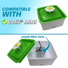 Filtres PET STANDARD Catit MINI — filtration efficace contre impuretés et odeurs