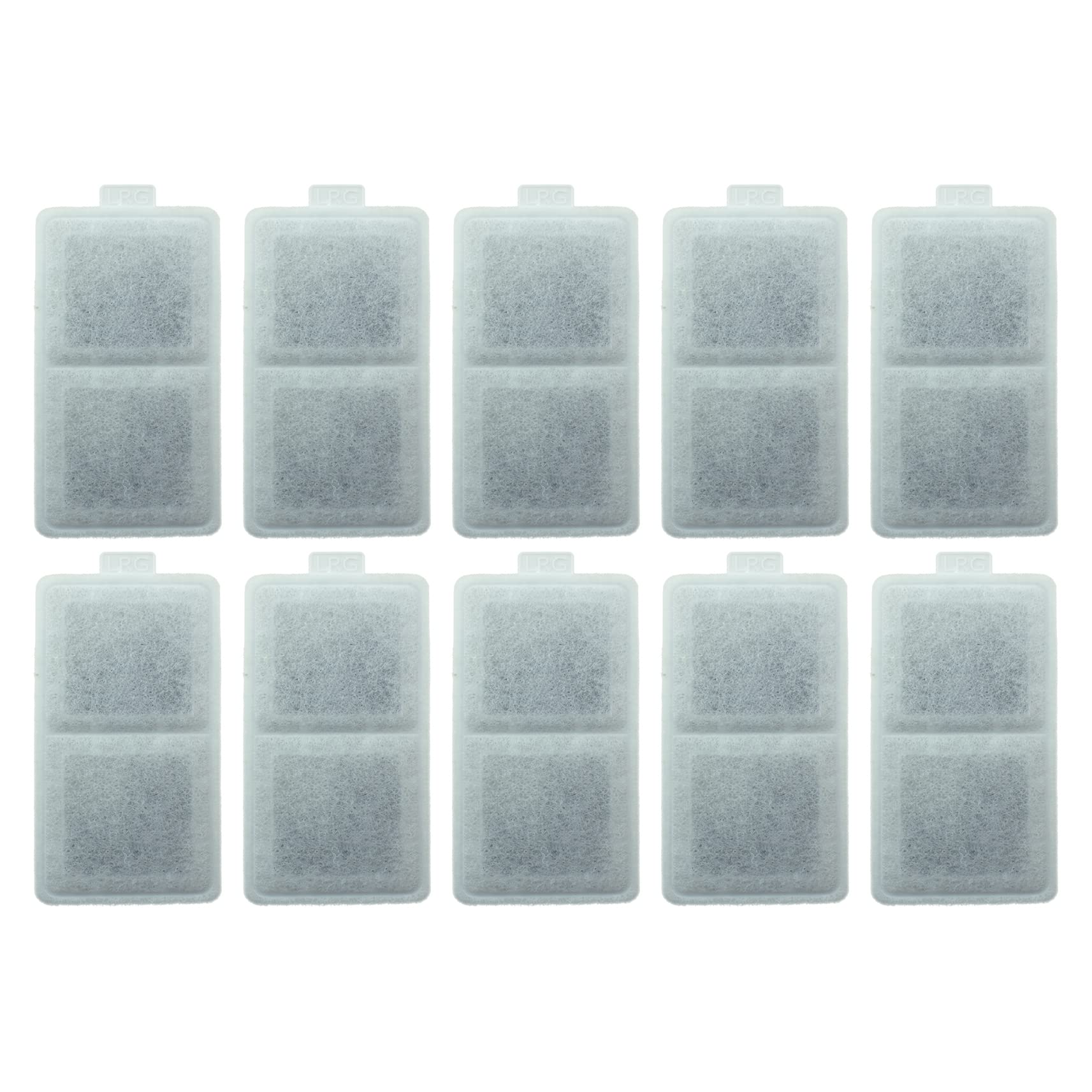 PET STANDARD filtre grand pour fontaine Whisker City, pack de 10, hydratation fiable.