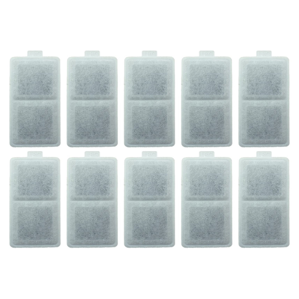 PET STANDARD filtre grand pour fontaine Whisker City, pack de 10, hydratation fiable.