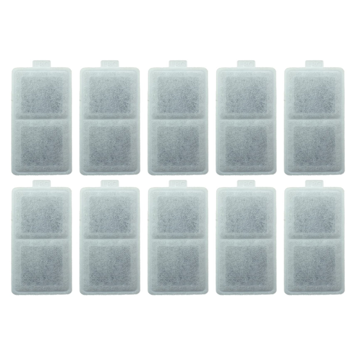 PET STANDARD filtre grand pour fontaine Whisker City, pack de 10, hydratation fiable.