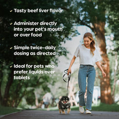Pet-Tinic: application directe dans la bouche, pratique au quotidien.
