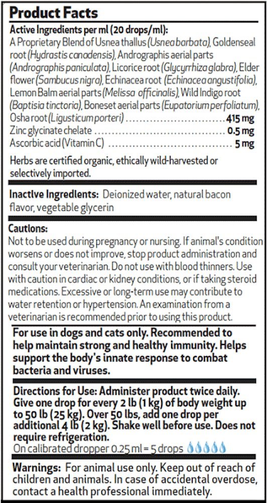 Formule vétérinaire Immunesure Pet Wellbeing, qualité américaine.