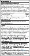 Formule vétérinaire Immunesure Pet Wellbeing, qualité américaine.