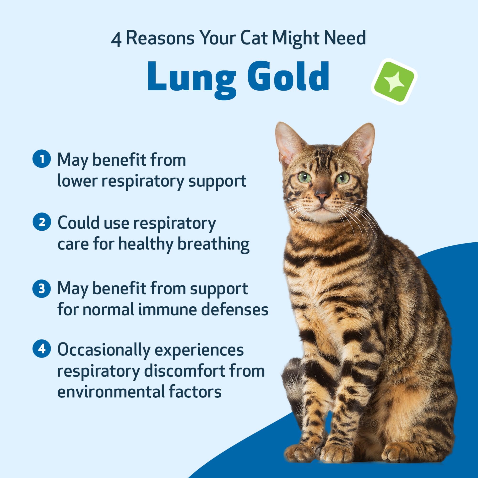 Pet Wellbeing Lung Gold – garantie de satisfaction et remboursement.