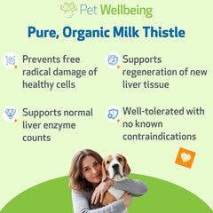 Pet Wellbeing Milk Thistle – pipette, administration facile et absorption optimale