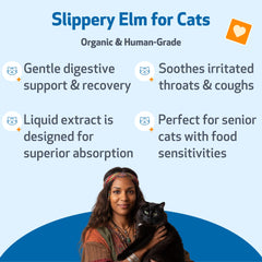 Pet Wellbeing Orme Glissant pour Chats – Usage pratique avec pipette pour digestion délicate.
