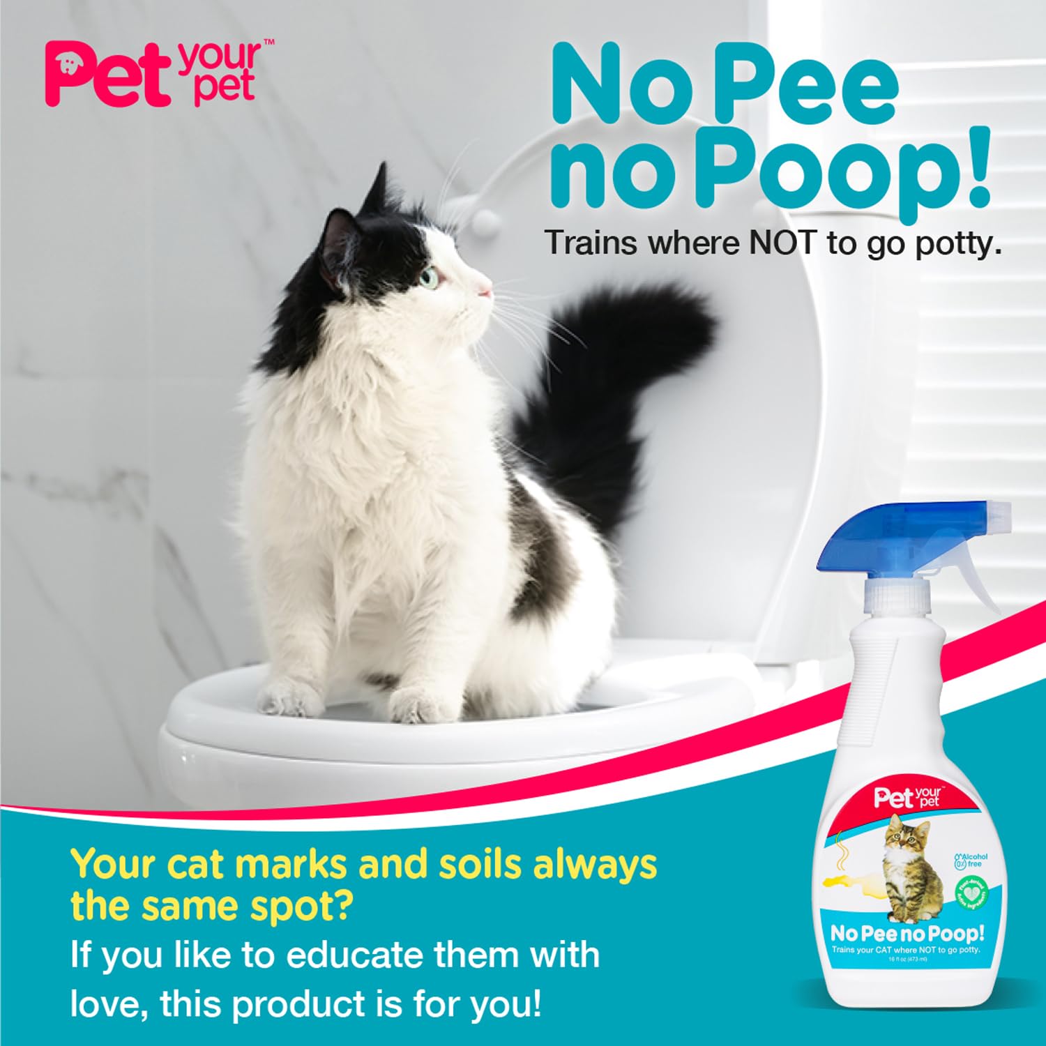 PET YOUR PET Ingrédients naturels et sûrs pour votre chat