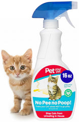 PET YOUR PET Potty Training Spray: bouteille prête à l'emploi pour éduquer votre chat