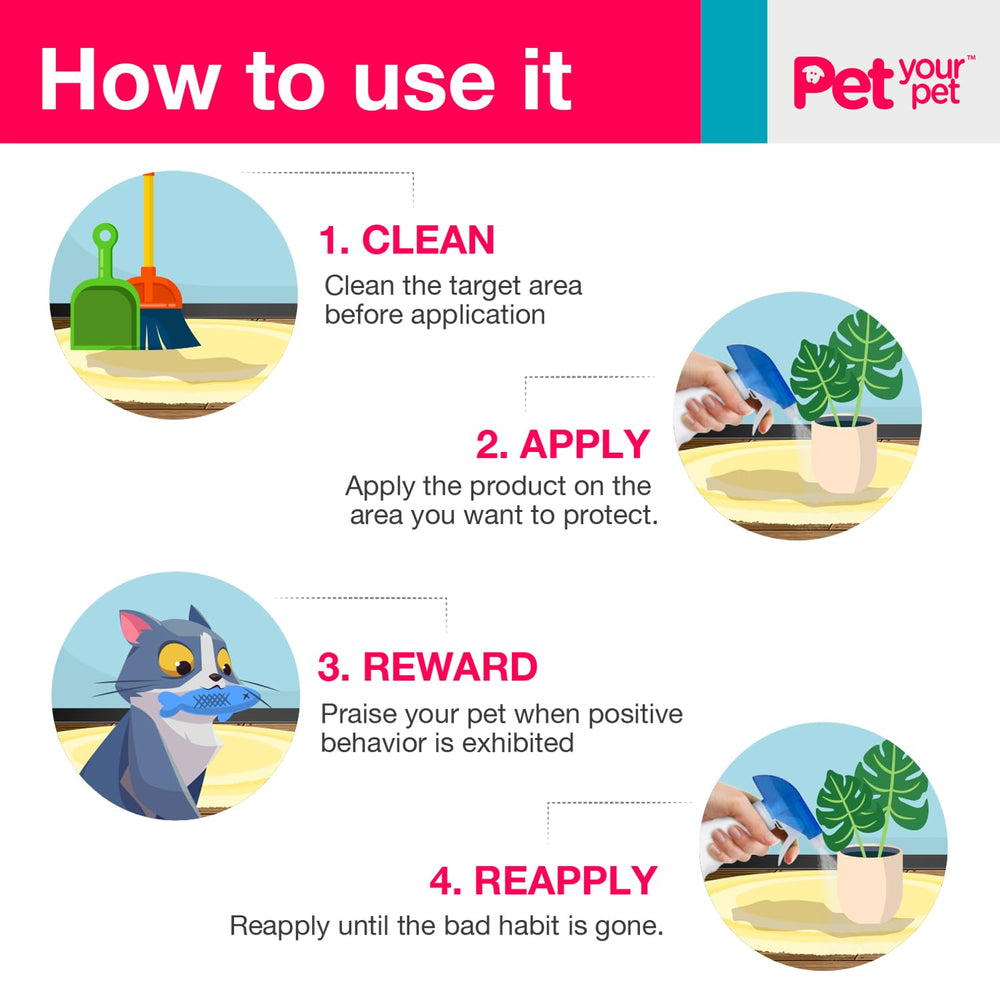 PET YOUR PET Securite: formule non toxique pour animaux et humains