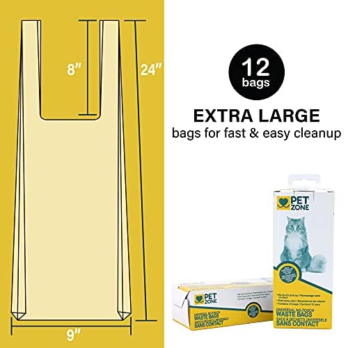 Sacs Pet Zone litière XL, solides et durables pour gros volumes.
