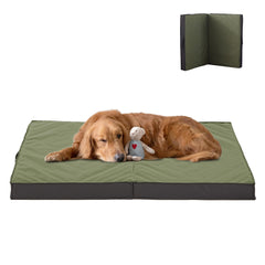 Lit PETABBY pour chien extérieur imperméable, idéal pour les sorties sous la pluie