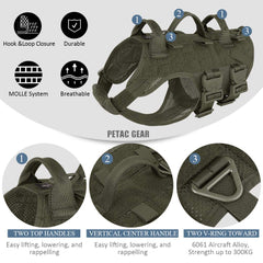 Confort du harnais PETAC GEAR avec rembourrage poitrine pour les sessions prolongées.