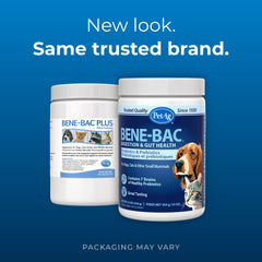 Bene-Bac Plus PetAg : doseur inclus pour l'ajout facile dans l'alimentation.