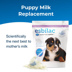 PetAg Esbilac nutrition complète chiots, proche du lait maternel.
