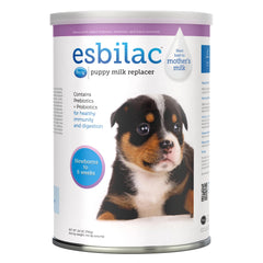PetAg Esbilac poudre-lait pour chiots, soutien nutritionnel initial.