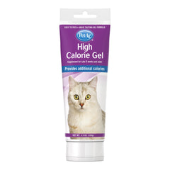 PetAg Gel Haute Calories pour chats – flacon poulet, énergie potentielle.
