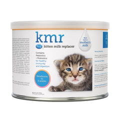 PetAg KMR poudre remplacement lait chaton: proche du lait maternel, soutient la croissance.