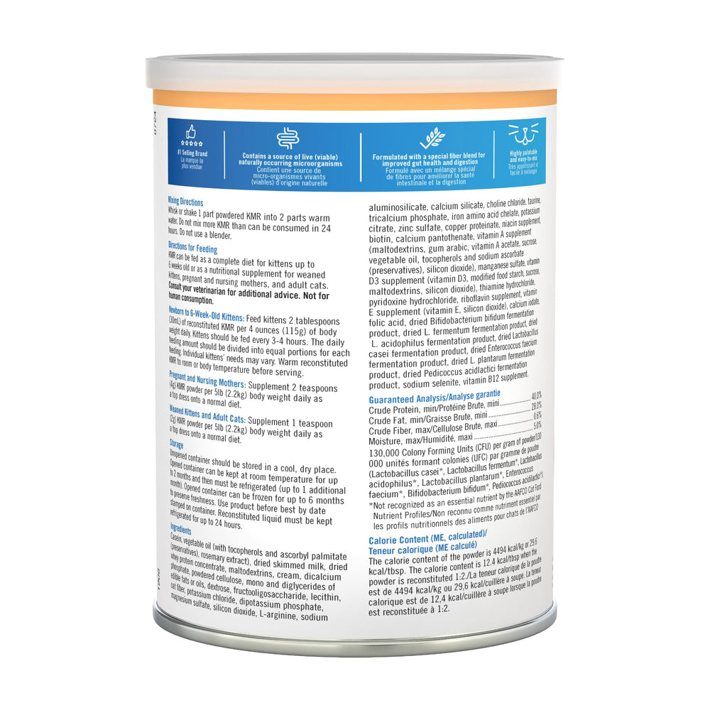 PetAg KMR Poudre chaton-qualite: formule de qualité pour les chatons.