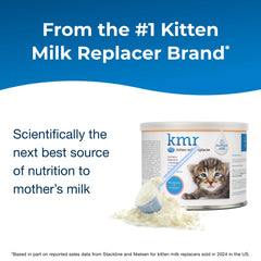 PetAg KMR prebiotiques-probiotiques-vitamines: soutien immunitaire et digestion adaptée.