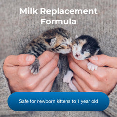 Formule lait remplacement PetLac pour chatons, solution pratique lors du sevrage.
