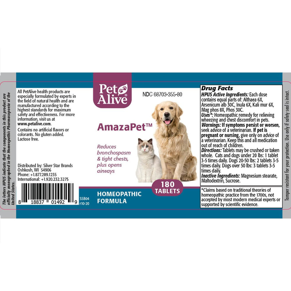 AmazaPet emballage Silver Star : qualité et fiabilité visibles à chaque achat.