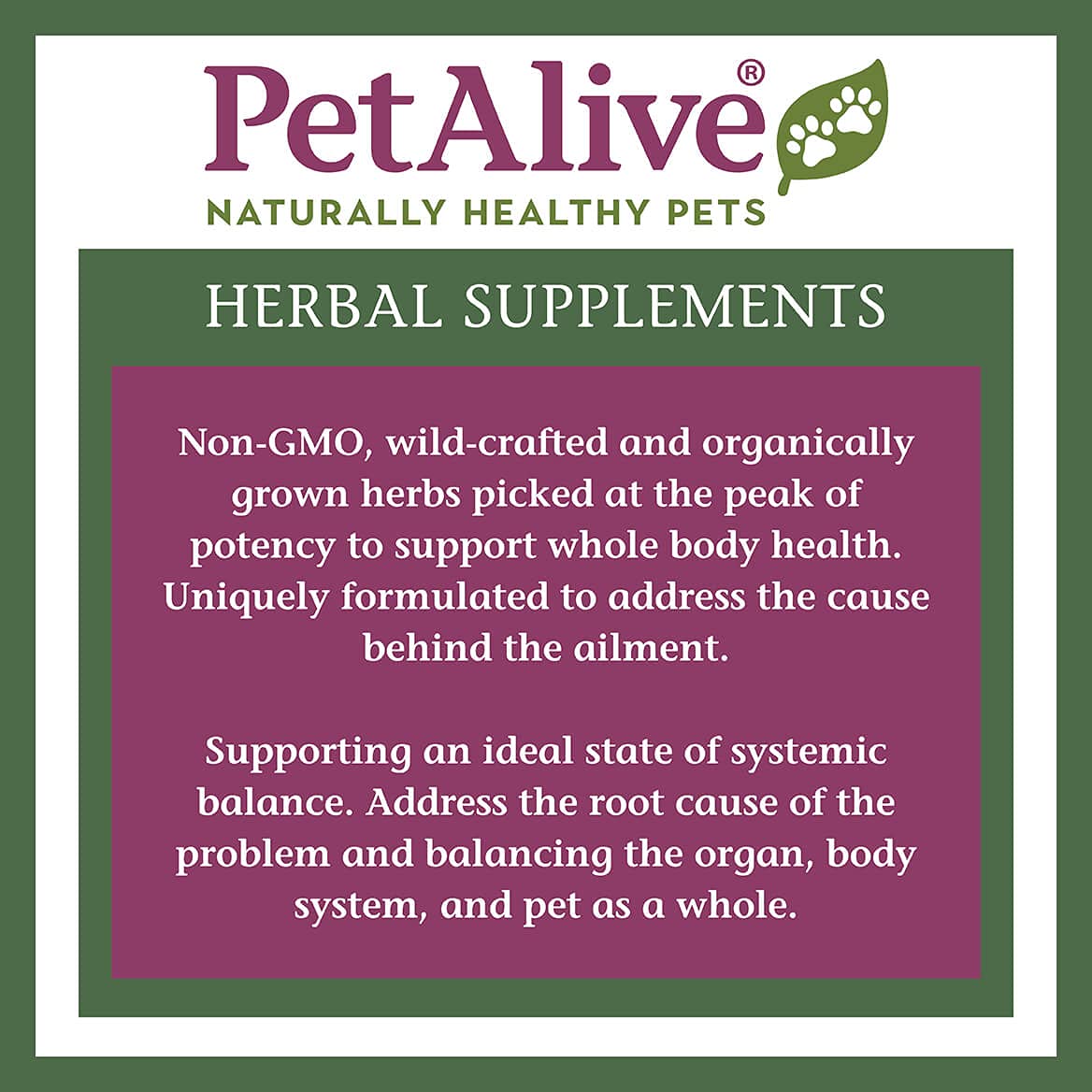 PetAlive C-Caps dosage personnalisable selon la taille de l’animal.