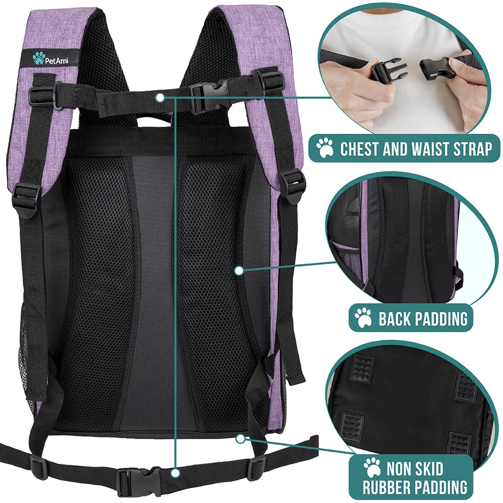 PetAmi ceinture-poitrine-et-taille: soutien sûr lors de vos déplacements.